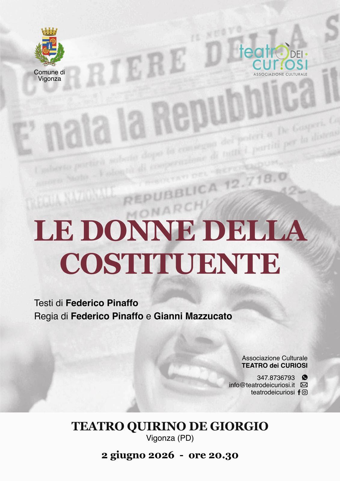 Locandina di Le Donne Della Costituente